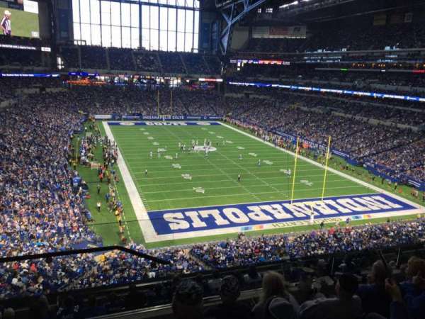 Lucas Oil Stadium, section: 429, row: 5, seat: 24