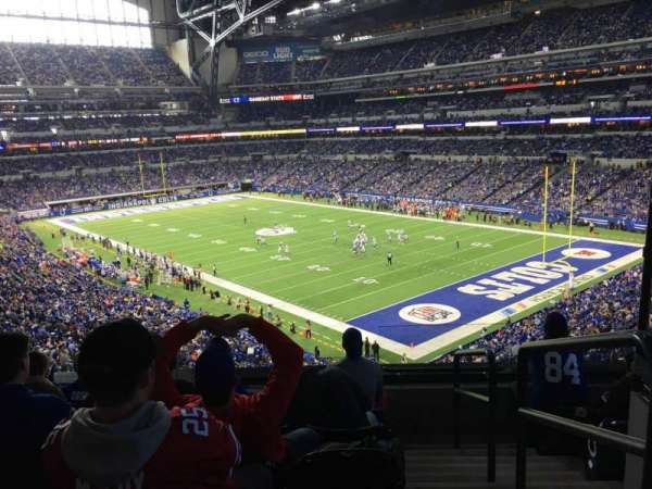 Lucas Oil Stadium, section: 306, row: 5, seat: 1