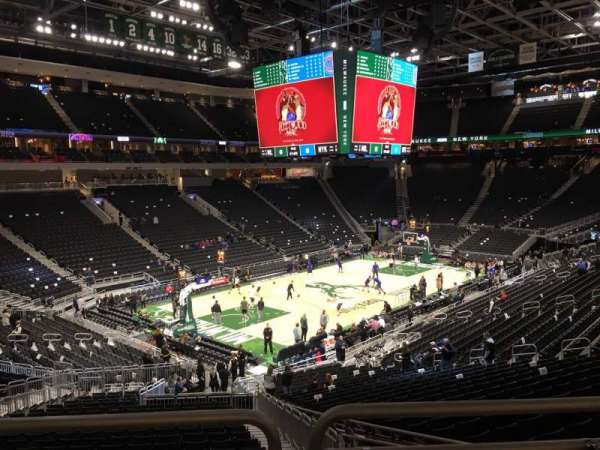 Fiserv Forum, section: 120, row: ADA, seat: 1