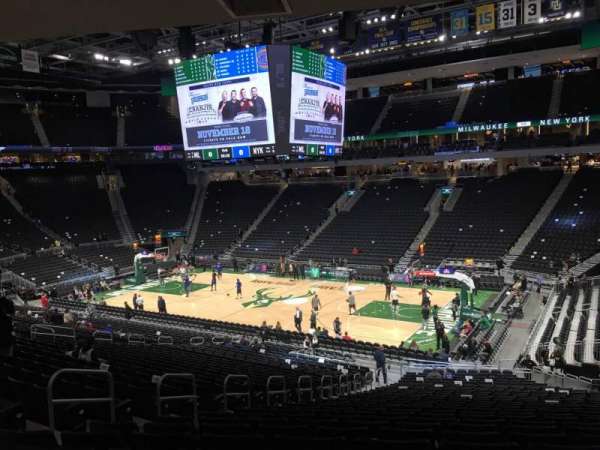 Fiserv Forum, section: 104, row: Rl, seat: 12