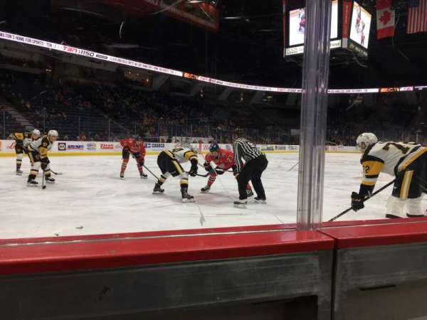 TD Coliseum, section: Old 112, row: 1, seat: 2