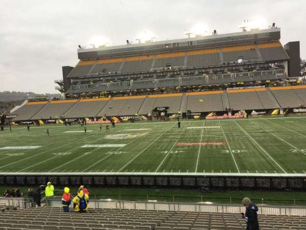 Hamilton Stadium, section: 114, row: 18, seat: 20