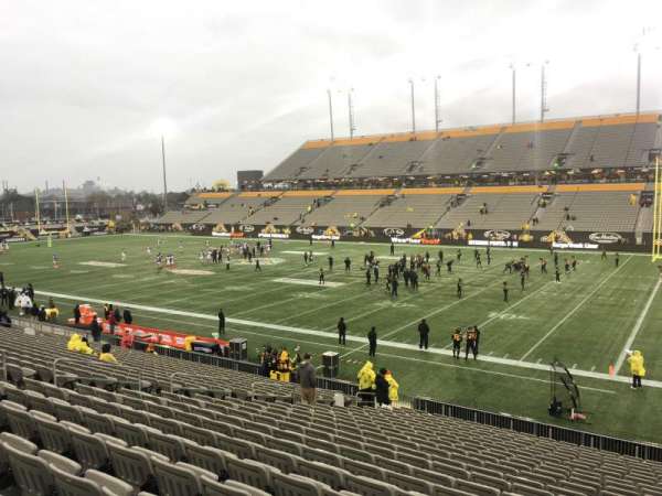 Hamilton Stadium, section: 102, row: 22, seat: 16