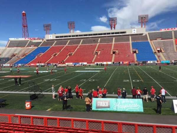McMahon Stadium, section: D, row: 10, seat: 15