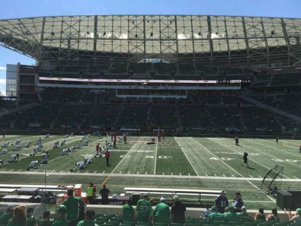 Mosaic Stadium, section: 138, row: 15, seat: 15