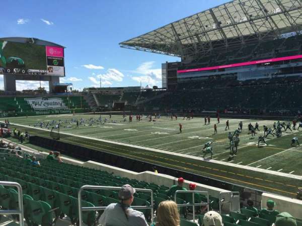 Mosaic Stadium, section: 134, row: 15, seat: 12