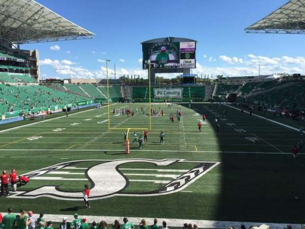 Mosaic Stadium, section: 126, row: 12, seat: 11