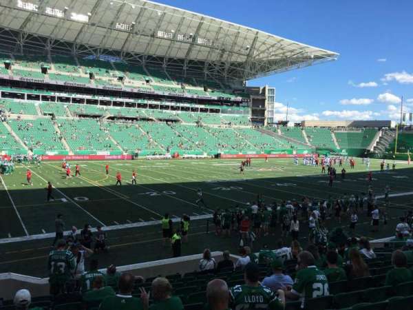 Mosaic Stadium, section: 118, row: 14, seat: 16