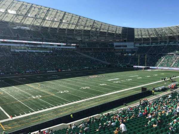 Mosaic Stadium, section: 144, row: 18, seat: 8