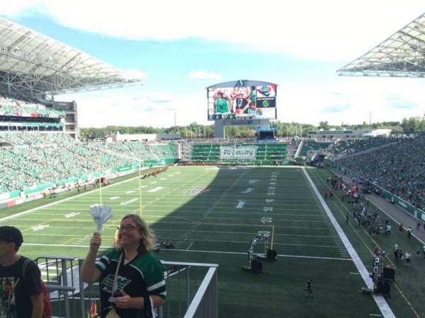 Mosaic Stadium, section: 224, row: 2, seat: 19