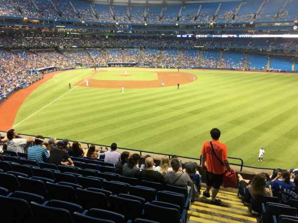 Rogers Centre, section: 207, row: 4, seat: 1