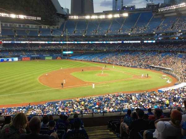 Rogers Centre, section: 233, row: 9, seat: 1