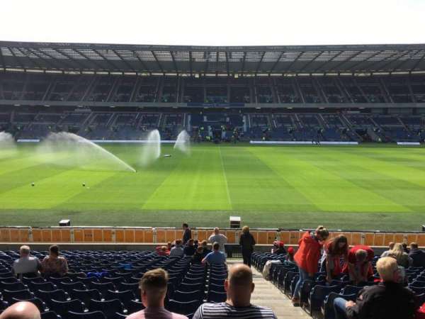 Murrayfield Stadium, section: E9, row: W, seat: 17