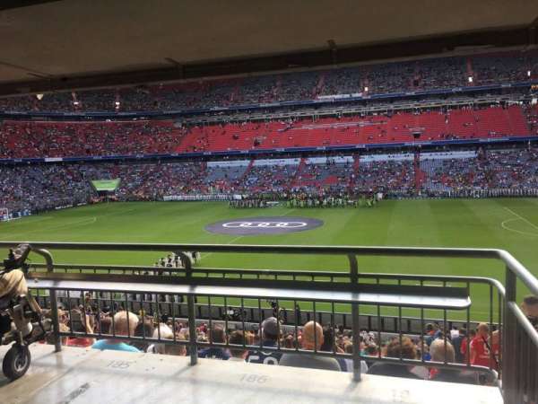 Allianz Arena, section: 123, row: Wc, seat: 187