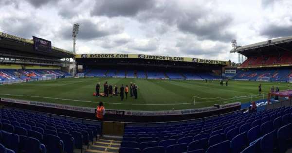 Selhurst Park, section: Main-E, row: 11, seat: 88