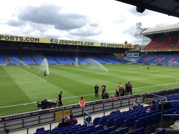 Selhurst Park, section: Main-B, row: 17, seat: 35