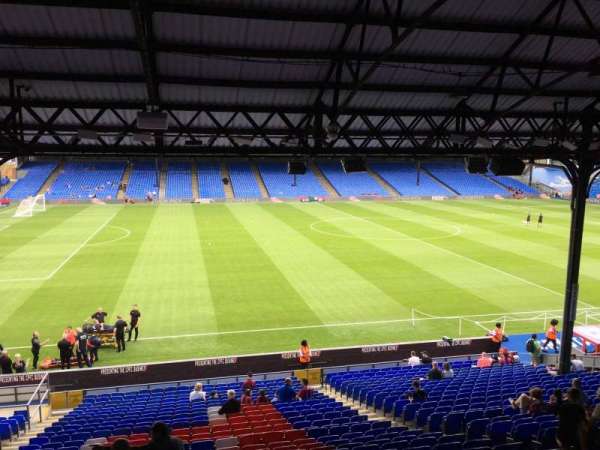 Selhurst Park, section: Main-D, row: 30, seat: 75