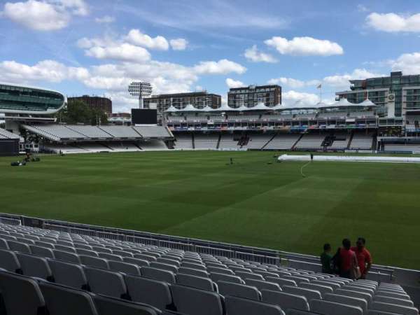 Lord's Cricket Ground, section: Grandstand B, row: 11, seat: 62