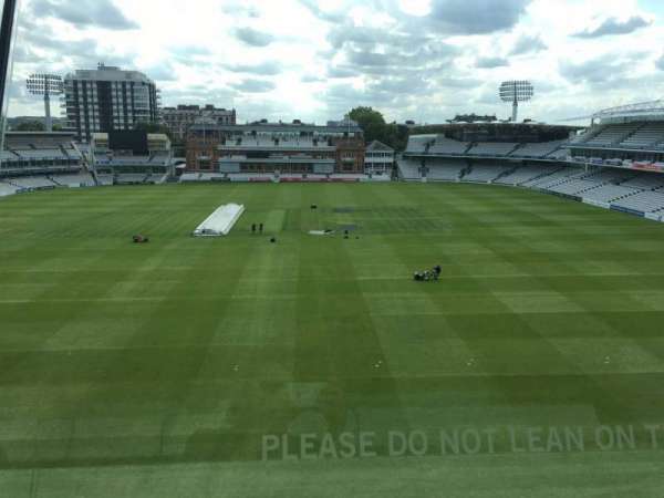 Lord's Cricket Ground, section: Media Center, row: 1, seat: 26