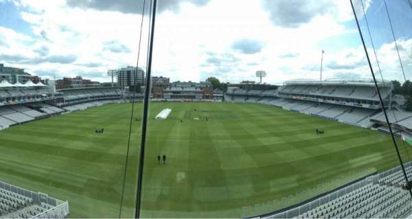Lord's Cricket Ground, section: Media Center, row: 1, seat: 26