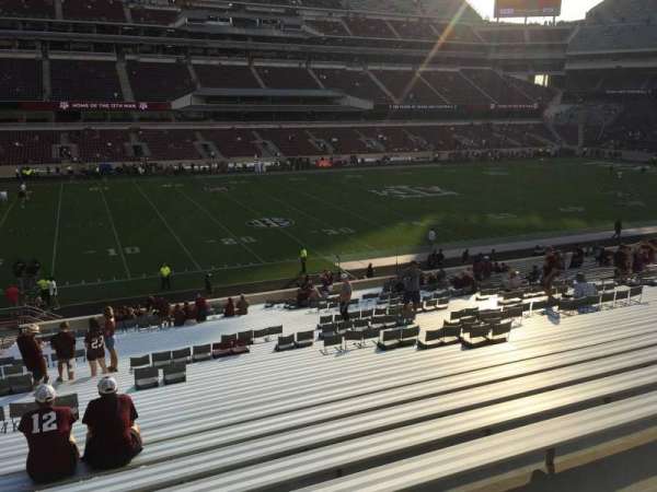 Kyle Field, section: 127, row: Wc, seat: 34