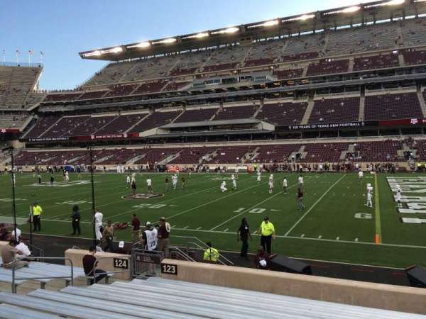 Kyle Field, section: 123, row: 13, seat: 29