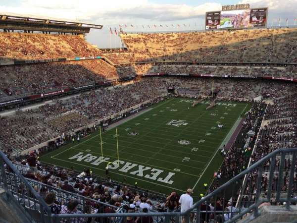 Kyle Field, section: 411, row: 4, seat: 4