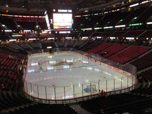 Canadian Tire Centre, section: 202, row: D, seat: 8