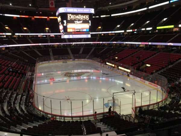 Canadian Tire Centre, section: 216, row: D, seat: 9