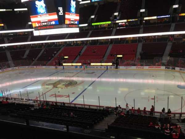 Canadian Tire Centre, section: 220, row: D, seat: 10