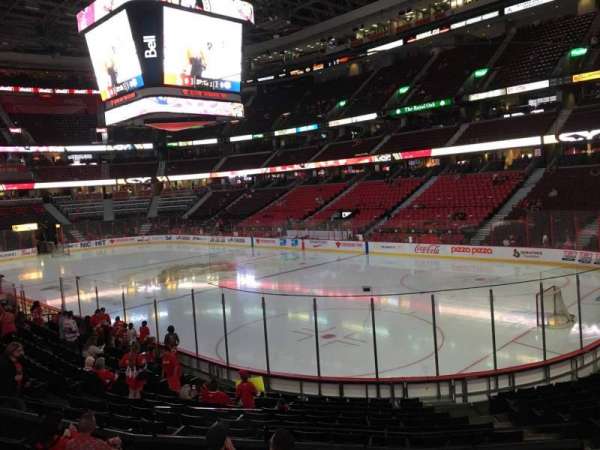 Canadian Tire Centre, section: 103, row: P, seat: 7