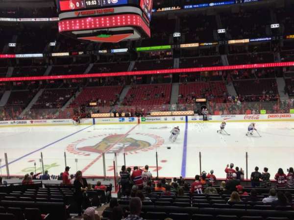 Canadian Tire Centre, section: 115, row: R, seat: 14