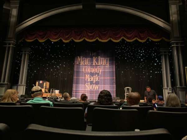 Harrah's Showroom at Harrah's Las Vegas, section: Center, row: Hhh, seat: 10
