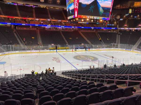 T-Mobile Arena, section: 14, row: V, seat: 13