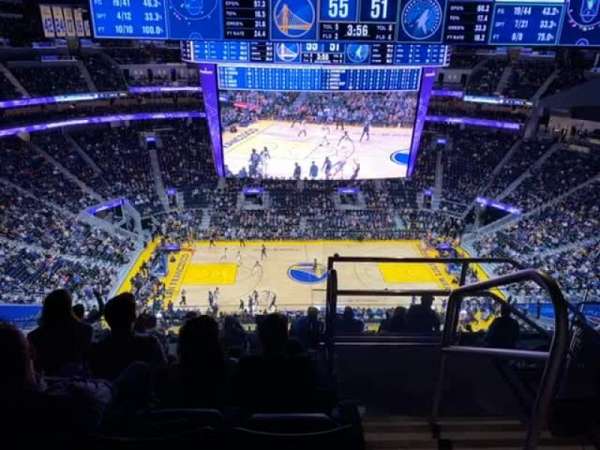 Chase Center, section: 207, row: 14, seat: 1