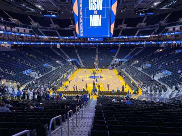 Chase Center, section: 121, row: 26, seat: 24