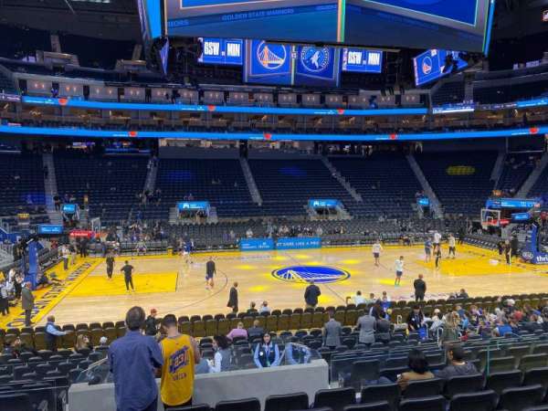 Chase Center, section: 116, row: 7, seat: 13
