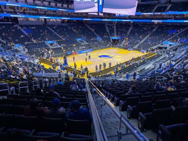 Chase Center, section: 120, row: 25, seat: 1