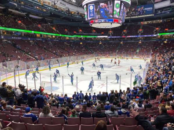Rogers Arena, section: 121, row: 16, seat: 104