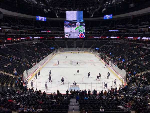 Ball Arena, section: 216, row: 2, seat: 7