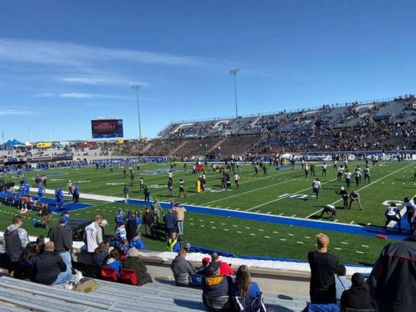 Falcon Stadium, section: L5, row: N, seat: 17