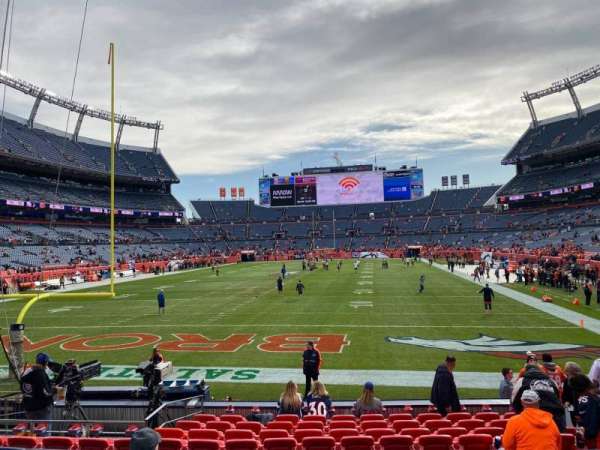 Empower Field at Mile High Stadium, section: 113, row: 12, seat: 8