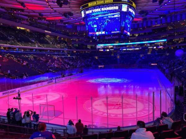 Madison Square Garden, section: 113, row: 12, seat: 10