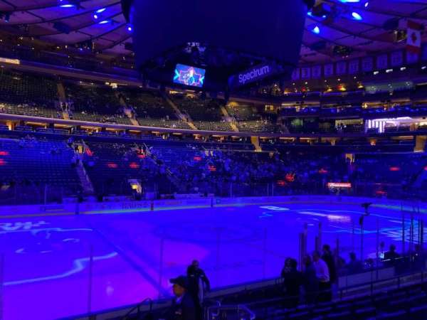 Madison Square Garden, section: 116, row: 8, seat: 8