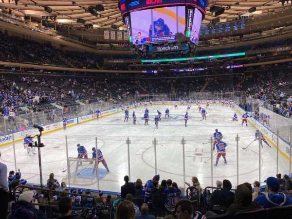 Madison Square Garden, section: 103, row: 10, seat: 5