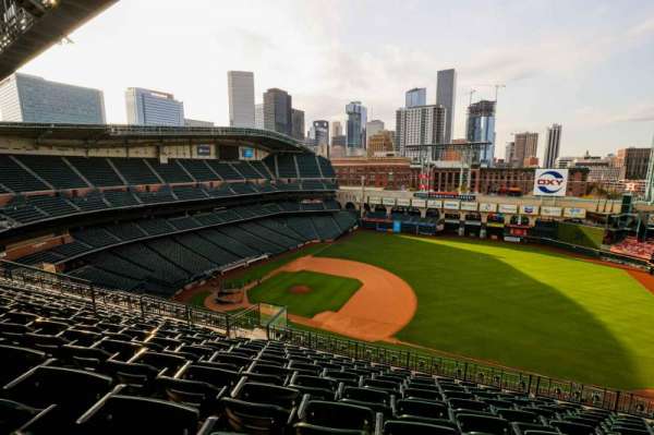 Daikin Park, section: 428, row: 10, seat: 10