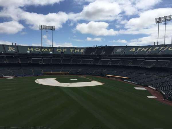 Oakland Coliseum, section: 237, row: 2
