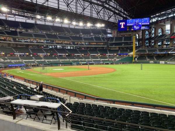 Globe Life Field, section: 23, row: 11, seat: 13