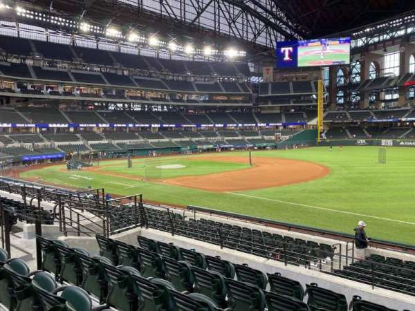 Globe Life Field, section: 22, row: 13, seat: 12