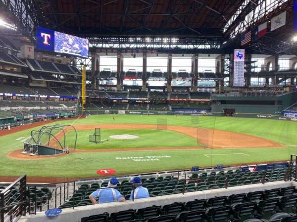 Globe Life Field, section: 17, row: 14, seat: 4